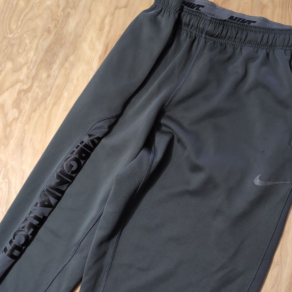 Nike VT Sweatpants Mens Med 29x31 Gray Drawstring‎ Pockets Athletic Zip Pocket